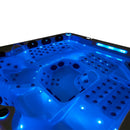 Hydrosan Garten-Whirlpool-Badewanne Spa743 Cappuccino Kaffeebezug 220x220 cm