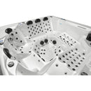 Hydrosan Garten-Whirlpool-Badewanne SPA743R ECO CAPPUCCINO GRAU GEHÄUSE 220x220 CM