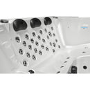 Hydrosan Garten-Whirlpool-Badewanne SPA743R ECO CAPPUCCINO GRAU GEHÄUSE 220x220 CM
