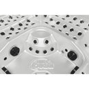 Hydrosan Garten-Whirlpool-Badewanne SPA743R ECO CAPPUCCINO GRAU GEHÄUSE 220x220 CM