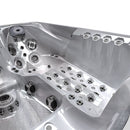 Hydrosan Garten-Whirlpool-Badewanne SPA747 Cappuccino-Braun Abdeckung F21 210x210