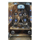 Hydrosan Garten-Whirlpool-Badewanne SPA747 Magma Goldbraune Abdeckung F21 210x210 cm