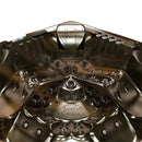 Hydrosan Garten-Whirlpool-Badewanne SPA748 Magma Gold Braun Gehäuse F21 230x230 cm
