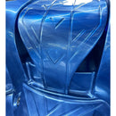 Hydrosan Garten-Whirlpool-Badewanne 748 Blaue Ozeanwelle Graue Holzabdeckung F24 230x230 cm