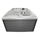 Hydrosan Garten-Whirlpool-Badewanne Spa749 Weiß Perlgrau Gehäuse 200x135 cm 230V