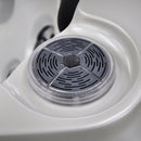 Hydrosan Garten-Whirlpool-Badewanne Spa749 Weiß Perlgrau Gehäuse 200x135 cm 230V