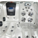 Hydrosan Garten-Whirlpool-Badewanne Spa749 Cappuccino Kaffeegehäuse 200x135 cm 230V