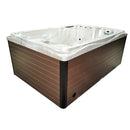 Hydrosan Garten-Whirlpool-Badewanne Spa749 Cappuccino Kaffeegehäuse 200x135 cm 230V