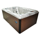 Hydrosan Garten-Whirlpool-Badewanne Spa749 Cappuccino Kaffeegehäuse 200x135 cm 230V