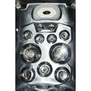 Hydrosan Garten-Whirlpool-Badewanne Spa749 Black Wave Anthrazit Gehäuse 200x135 cm 230V
