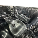 Hydrosan Garten-Whirlpool-Badewanne Spa749 Black Wave Anthrazit Gehäuse 200x135 cm 230V