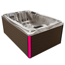 Hydrosan Garten-Whirlpool-Badewanne Spa749 Cappuccino Kaffeegehäuse 200x135 cm 230V