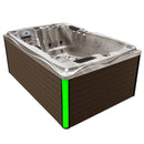 Hydrosan Garten-Whirlpool-Badewanne Spa749 Cappuccino Kaffeegehäuse 200x135 cm 230V