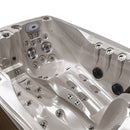 Hydrosan Garten-Whirlpool-Badewanne Spa749 Cappuccino Kaffeegehäuse 200x135 cm 230V