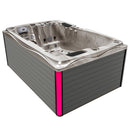 Hydrosan Garten-Whirlpool, Badewanne, Spa 749, Cappuccino-Grau, Gehäuse 200 x 135 cm, 230 V