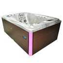 Hydrosan Garten-Whirlpool-Badewanne Spa749 Cappuccino Kaffeegehäuse 200x135 cm 230V