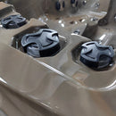 Hydrosan Garten-Whirlpool-Badewanne 749 Moro Anthrazitgehäuse 200x135 cm 230 V