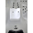 Hydrosan Garten-Whirlpool-Badewanne Spa750 Weißperle Anthrazit Gehäuse 200x200 cm
