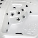 Hydrosan Garten-Whirlpool-Badewanne Spa750 Weißperle Anthrazit Gehäuse 200x200 cm