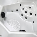 Hydrosan Garten-Whirlpool-Badewanne Spa750 Weißperle Anthrazit Gehäuse 200x200 cm
