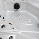 Hydrosan Garten-Whirlpool-Badewanne Spa750 Weißperle Anthrazit Gehäuse 200x200 cm