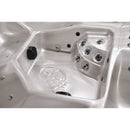 Hydrosan Garten-Whirlpool-Badewanne SPA750 Cappuccino Anthrazit Gehäuse 200x200 cm