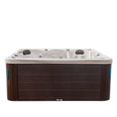Hydrosan Garten-Whirlpool-Badewanne 750 Cappuccino Kaffeebezug 200x200 cm