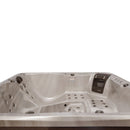 Hydrosan Garten-Whirlpool-Badewanne 750 Cappuccino Kaffeebezug 200x200 cm