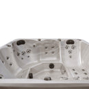 Hydrosan Garten-Whirlpool-Badewanne 750 Cappuccino Kaffeebezug 200x200 cm