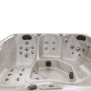 Hydrosan Garten-Whirlpool-Badewanne 750 Cappuccino Kaffeebezug 200x200 cm