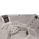 Hydrosan Garten-Whirlpool-Badewanne 750 Cappuccino Kaffeebezug 200x200 cm