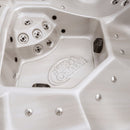 Hydrosan Garten-Whirlpool-Badewanne 750 Cappuccino Kaffeebezug 200x200 cm