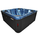 Hydrosan Garten-Whirlpool-Badewanne Spa750 Blue Wave Anthrazit Gehäuse 200x200 cm