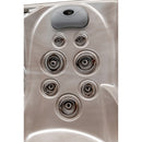 Hydrosan GARDEN JACUZZI BADEWANNE SPA751 CAPPUCCINO KAFFEEBEZUG 210x210 CM