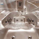 Hydrosan GARDEN JACUZZI BADEWANNE SPA751 CAPPUCCINO KAFFEEBEZUG 210x210 CM