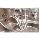 Hydrosan GARDEN JACUZZI BADEWANNE SPA751 CAPPUCCINO KAFFEEBEZUG 210x210 CM