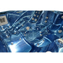 Hydrosan Garten-Whirlpool-Badewanne Spa751 Blue Wave Anthrazit Gehäuse 210x210 cm