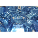 Hydrosan Garten-Whirlpool-Badewanne Spa751 Blue Wave Anthrazit Gehäuse 210x210 cm