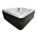 Hydrosan Garten-Whirlpool-Badewanne SPA751, Gehäuse in Weiß-Perlmutt-Anthrazit, 210 x 210 cm