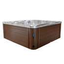 Hydrosan GARDEN JACUZZI BADEWANNE SPA751 CAPPUCCINO KAFFEEBEZUG 210x210 CM