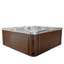 Hydrosan GARDEN JACUZZI BADEWANNE SPA751 CAPPUCCINO KAFFEEBEZUG 210x210 CM