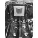 Hydrosan Garten-Whirlpool-Badewanne SPA751 Black Wave Anthrazit Gehäuse 210x210 cm