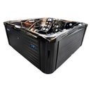 Hydrosan Garten-Whirlpool-Badewanne SPA751 MAGMA GOLD ANTHRAZIT GEHÄUSE 210x210 CM