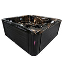 Hydrosan Garten-Whirlpool-Badewanne SPA751 MAGMA GOLD ANTHRAZIT GEHÄUSE 210x210 CM