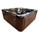 Hydrosan Garten-Whirlpool-Badewanne Spa751 Magma Gold Kaffeegehäuse 210x210 cm