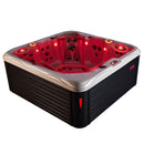 Hydrosan Garten-Whirlpool-Badewanne Spa752 Cappuccino-Kaffeebezug 200x200 cm