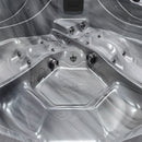 Hydrosan Garten-Whirlpool-Badewanne Spa752 Odyssey Anthrazit Gehäuse 200x200 cm