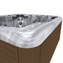 Hydrosan Garten-Whirlpool-Badewanne Spa753 Cappuccino-Kaffeebezug 200x200 cm