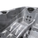 Hydrosan Garten-Whirlpool-Badewanne Spa753 Cappuccino-Kaffeebezug 200x200 cm
