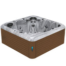 Hydrosan Garten-Whirlpool-Badewanne Spa753 Cappuccino-Kaffeebezug 200x200 cm